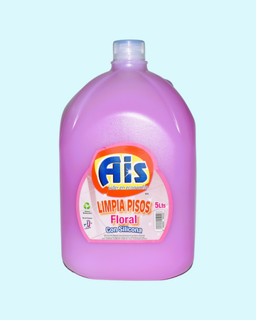 Limpiapiso con Silicona Ais Floral 5 Lts