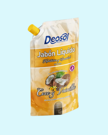 Jabón Deosol Coco y Vainilla Doypack 750 Ml