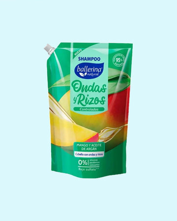 Ballerina Shampoo Ondas y Rizos 750 ml