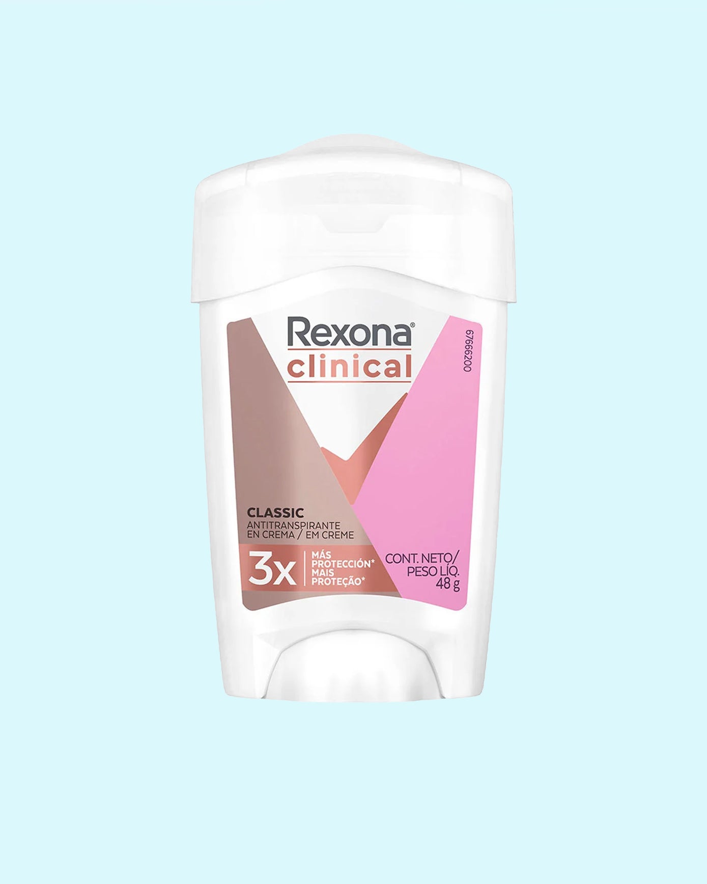 Desodorante barra Rexona Clinical Women Classic 48gr