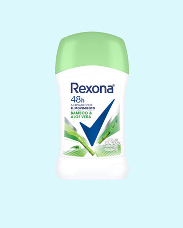 Desodorante Antitranspirante En Barra Rexona Bamboo 45gr