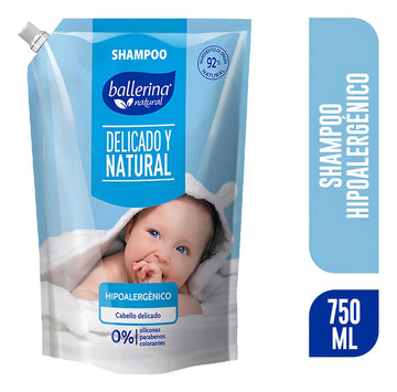 Shampoo Ballerina Hipoalergénico 750 ml