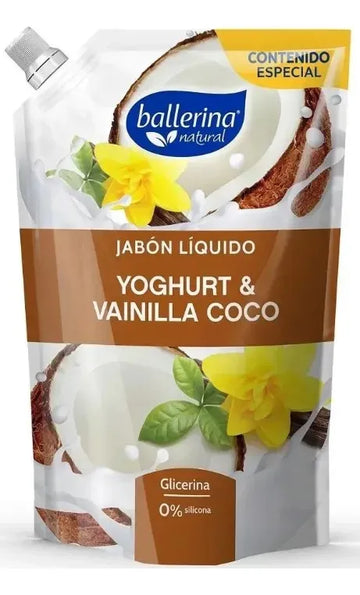 Jabón Liquido Ballerina Vainilla Coco  650 Ml