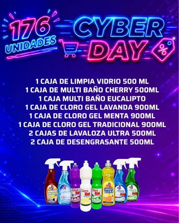 10 CAJAS X CYBER