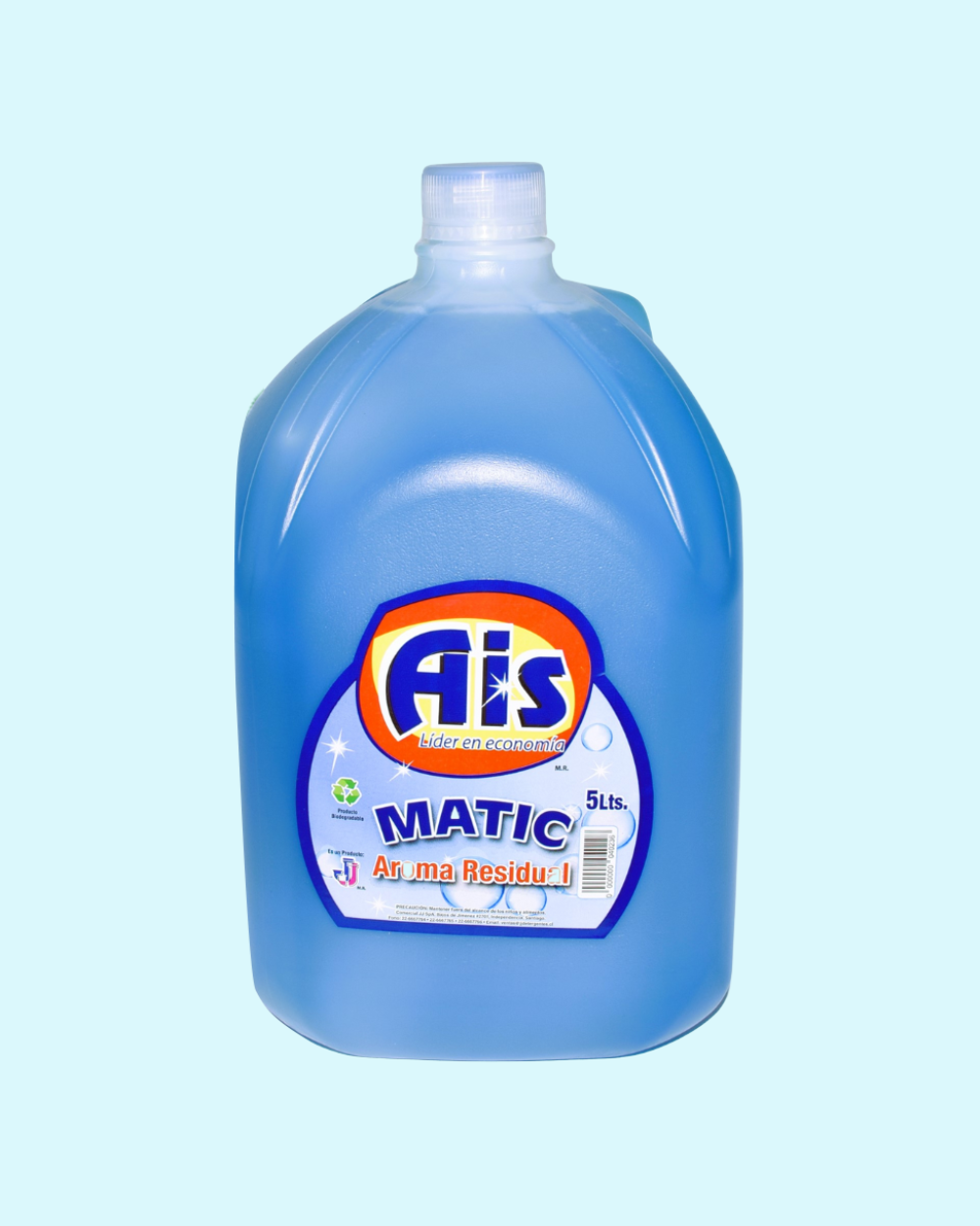 Detergente Ais Matic Azul 5 Lts
