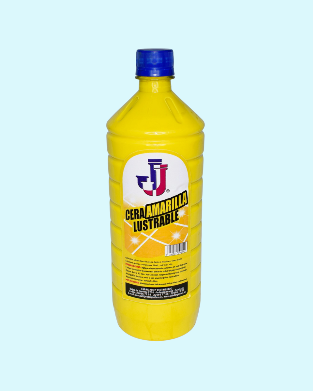 Cera Liquida Lustrable JJ Amarilla 1 Lt