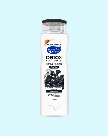 Acondicionador Ballerina Carbón y Menta 750 ML