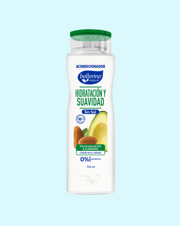 Acondicionador Ballerina Palta y Almendra 750 ML