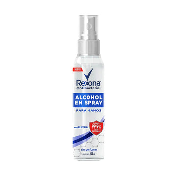 ALCOHOL EN SPRAY REXONA ANTIBACTERIAL 125 ML