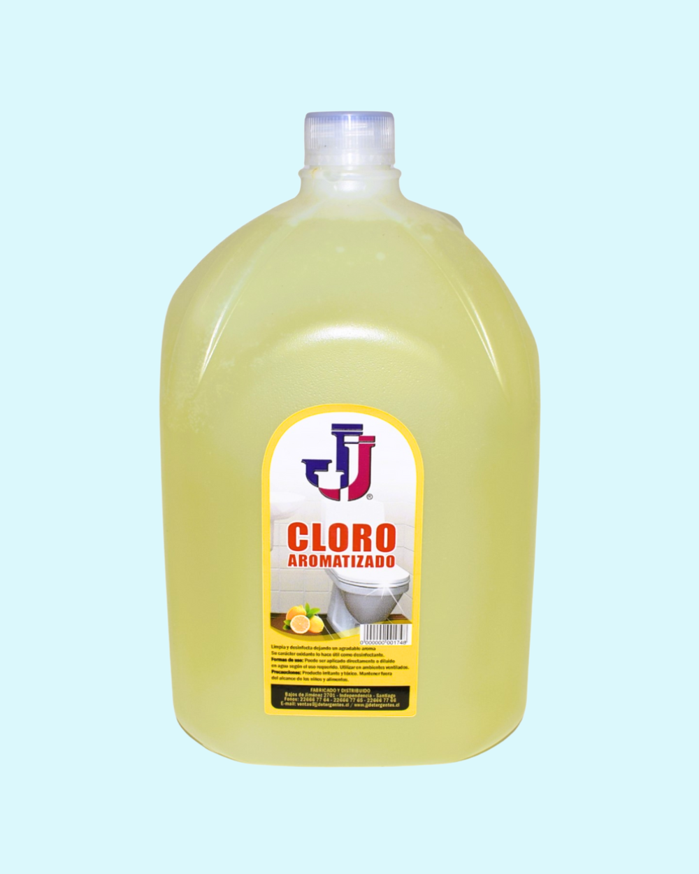 Cloro Aromatizado JJ Limón 5 Lts